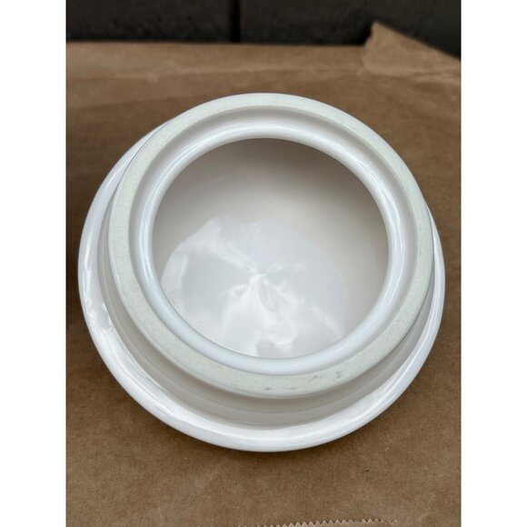 Rae Dunn Gingerbread Cookie Jar Ceramic Canister Fitted Lid Christmas Holiday - Picture 7 of 14